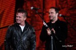 File Photo: John Mellencamp and Dave Matthews performs at Farm Aid, circa 2009, . Used with Permission. All images Copyrighted. (Photo Credit: Larry Philpot)