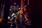 File Photo: "Alice Cooper" performs with his band, including Nita Strauss at Banker's Life Fieldhouse in Indianapolis Indiana, August 20, 2015. (Photo Credit: Larry Philpot)