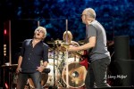 File Photo: Roger Daltrey, Pete Townshend, and Zac Starkey of the band "The Who" perform  in Indianapolis, Indiana, 2016. Used with permission. (Photo Credit: Larry Philpot)